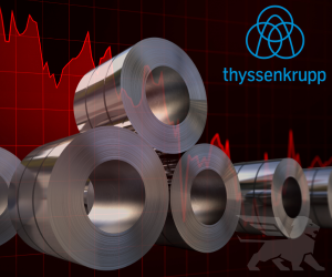 Was geschah mit dem Aktienkurs von Thyssenkrupp?